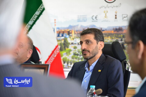 نشست صمیمی مدیرعامل فولادمبارکه با مدیرعامل ذوب آهن
