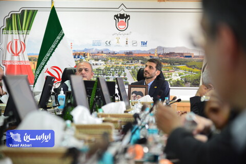 نشست صمیمی مدیرعامل فولادمبارکه با مدیرعامل ذوب آهن