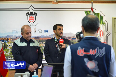 نشست صمیمی مدیرعامل فولادمبارکه با مدیرعامل ذوب آهن