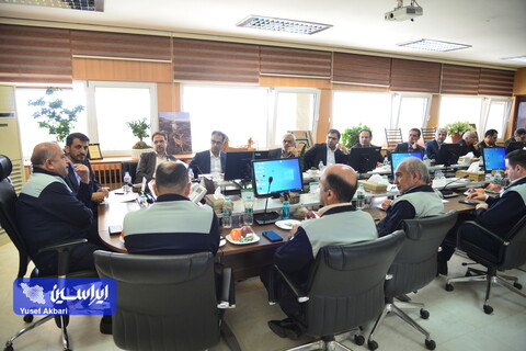 نشست صمیمی مدیرعامل فولادمبارکه با مدیرعامل ذوب آهن