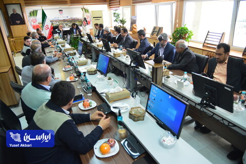 نشست صمیمی مدیرعامل فولادمبارکه با مدیرعامل ذوب آهن