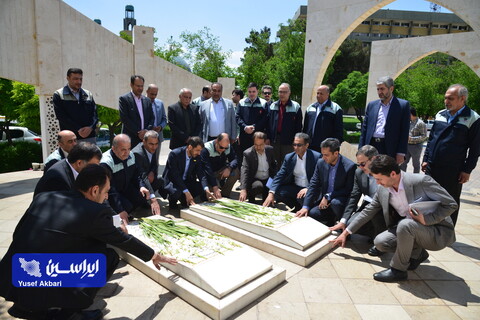 نشست صمیمی مدیرعامل فولادمبارکه با مدیرعامل ذوب آهن