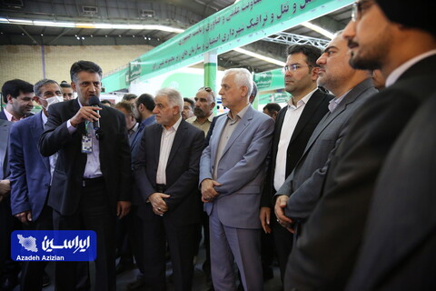 افتتاح نخستین نمایشگاه ملی فناورانه حمل‌ونقل دانش‌بنیان از دریچه دوربین ایراسین
