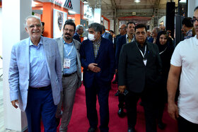 آئین گشایش سیزدهمین نمایشگاه چشم‌انداز صنعت فولاد و سنگ‌آهن ایران