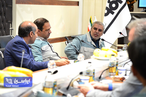 بازدید مدیرکل دفتر صنایع معدنی وزارت صمت از فولاد سبا