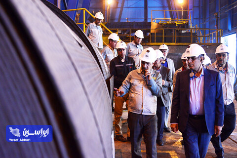 ضرورت افزایش سهم فولاد مبارکه در تولید فولادهای خاص و با ارزش افزوده بالا بازدید مدیرکل دفتر صنایع معدنی وزارت صمت از فولاد سبا