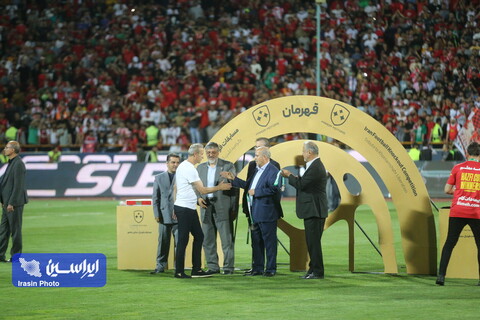 جشن قهرمانی پرسپولیس در جام حذفی 1402-1401