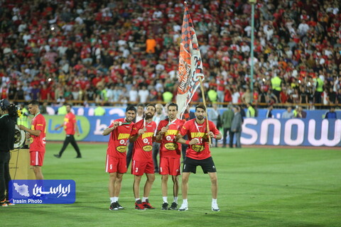جشن قهرمانی پرسپولیس در جام حذفی 1402-1401