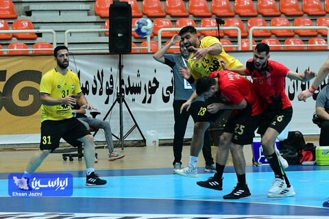 شکست هندبالیستهای سپاهان در اولین گام هندبال سپاهان الریان