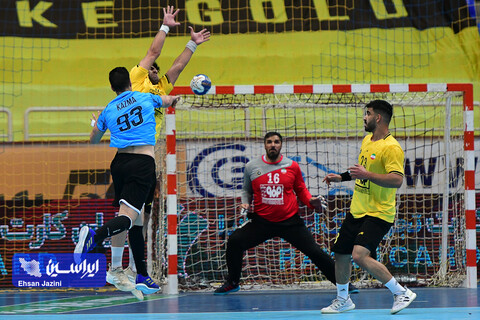 سپاهان به نیمهنهایی جام باشگاههای آسیا نرسید مسابقه هندبال سپاهان - الکاظمه کویت