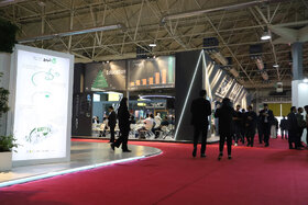 غرفه گروه فولاد مبارکه در آخرین روز از پانزدهمین نمایشگاه بین المللی صنعت مالی