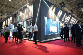 غرفه گروه فولاد مبارکه در آخرین روز از پانزدهمین نمایشگاه بین المللی صنعت مالی