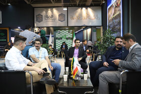 غرفه گروه فولاد مبارکه در آخرین روز از پانزدهمین نمایشگاه بین المللی صنعت مالی