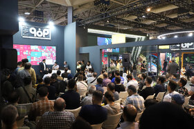 غرفه گروه فولاد مبارکه در آخرین روز از پانزدهمین نمایشگاه بین المللی صنعت مالی