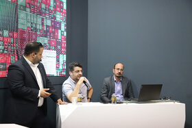 غرفه گروه فولاد مبارکه در آخرین روز از پانزدهمین نمایشگاه بین المللی صنعت مالی