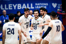 اولین برد ایران در لیگ ملت‌های والیبال مقابل چین رقم خورد