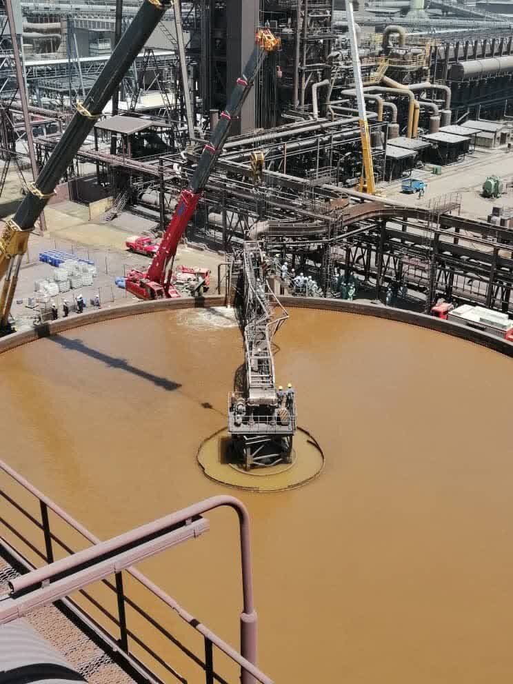 بازسازی موفقیتآمیز سازه کلاری فایر احیا مستقیم شماره یک فولاد مبارکه