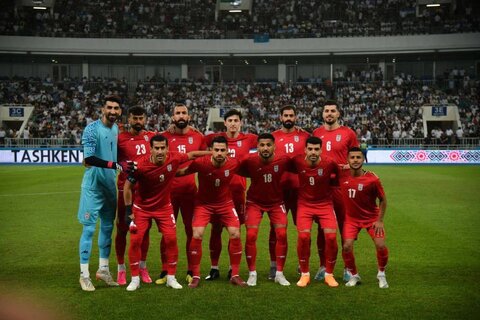 عکس تیمی ایران؛ ازبکستان - ایران