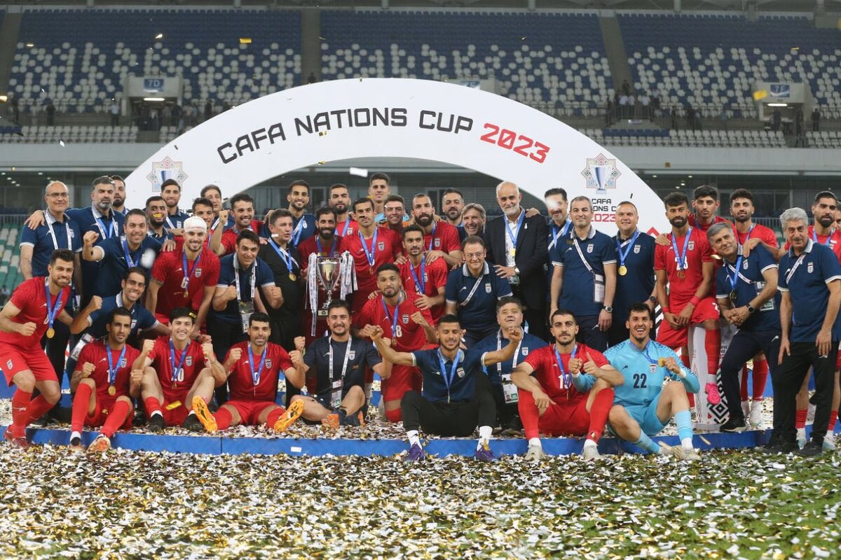 قهرمانی تیم ملی ایران در کافا با تکگل سردار