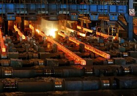 ایران در جایگاه هفتم تولید فولاد دنیا ایستاد