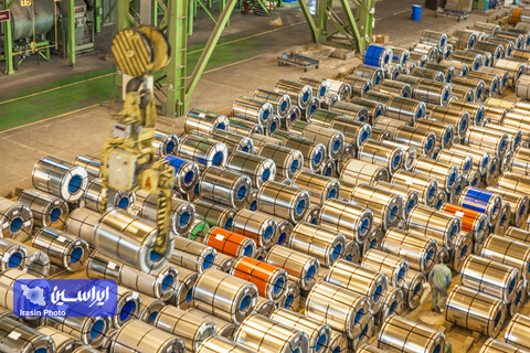 فولاد مبارکه بیشترین میزان صادرات دی ماه را در بین شرکتها بازار سرمایه داشت عکس جدید ورق نورد سرد فولاد مبارکه