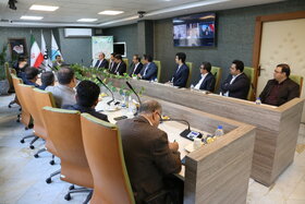 مراسم تکریم و معارفه مدیرعامل فولاد متیل