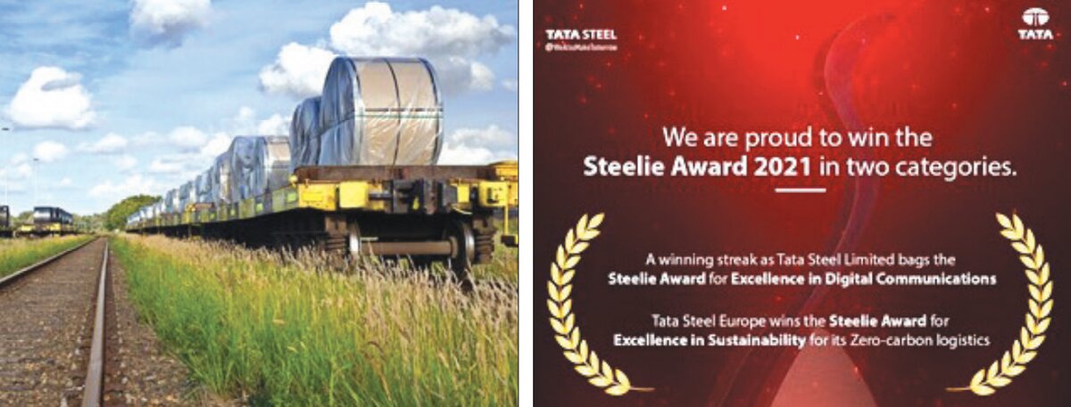 پروژه حملونقل بدون انتشار کربن در شرکت Tata Steel