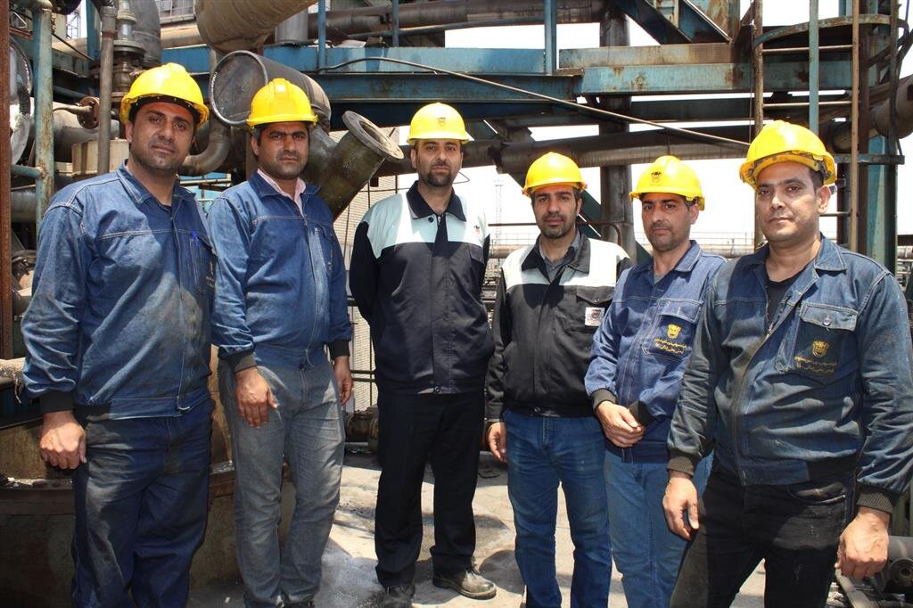 ساخت لوله حلقوی تیتانیومی کوره کلاوس در شرکت ذوب آهن