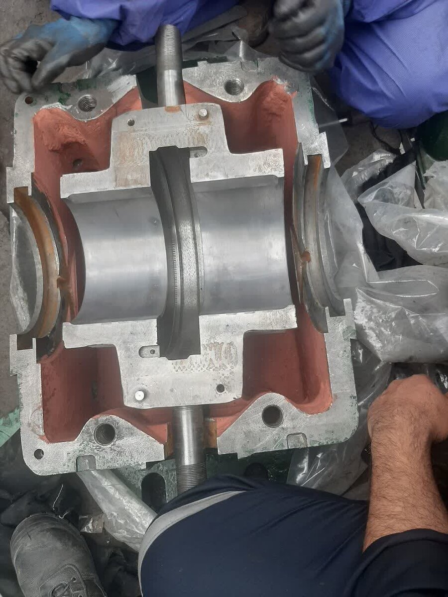 بومیسازی بیرینگهای بابیتی غبارگیرهای ناحیه فولادسازی فولاد مبارکه