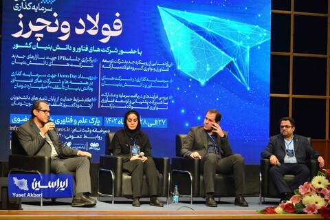 پنل‌های تخصصی و نشست‌های رودروی همایش سرمایه‌گذاری فولاد ونچرز