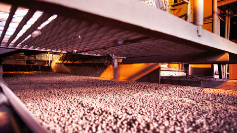 صعود گندله و ثبات کنسانتره در بورس کالا گندله