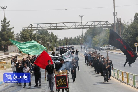 آیین سوگواری سالار شهیدان در شرکت فولاد مبارکه