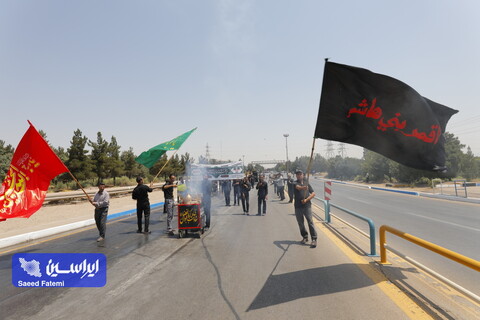 آیین سوگواری سالار شهیدان در شرکت فولاد مبارکه