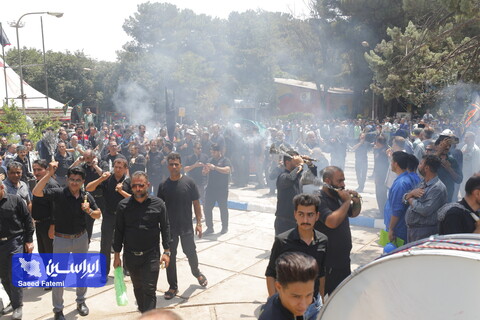 آیین سوگواری سالار شهیدان در شرکت فولاد مبارکه