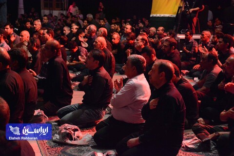 دومین شب از سوگواری خانواده فولادمبارکه برای سید شهیدان از دریچه دوربین ایراسین