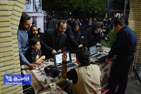 دومین شب از سوگواری خانواده فولادمبارکه برای سید شهیدان از دریچه دوربین ایراسین