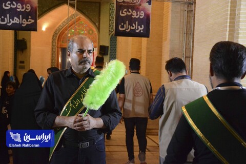 سومین شب از سوگواری خانواده فولادمبارکه برای سید شهیدان از دریچه دوربین ایراسین