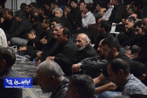 سومین شب از سوگواری خانواده فولادمبارکه برای سید شهیدان از دریچه دوربین ایراسین