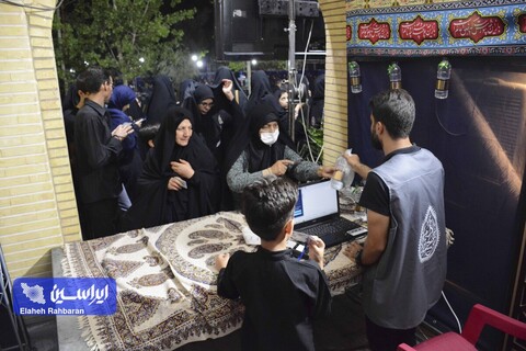 سومین شب از سوگواری خانواده فولادمبارکه برای سید شهیدان از دریچه دوربین ایراسین