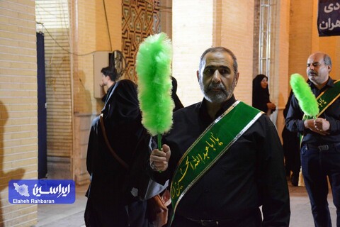 چهارمین شب از سوگواری خانواده فولادمبارکه برای سید شهیدان از دریچه دوربین ایراسین