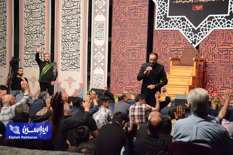 چهارمین شب از سوگواری خانواده فولادمبارکه برای سید شهیدان از دریچه دوربین ایراسین