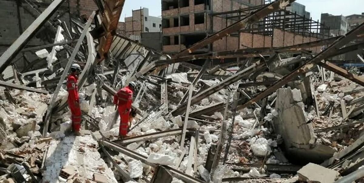 تکرار دوباره ریزش ساختمان