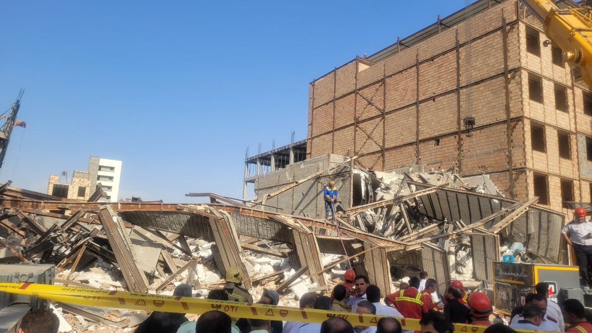 تکرار دوباره ریزش ساختمان