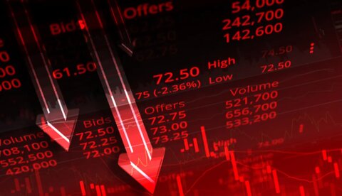 افت ۵۹۷۵ واحدی شاخص بورس در معاملات دومین روز هفته بورس