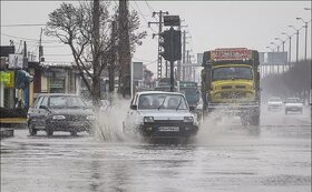 هشدار سطح زرد بارندگی در ۶ استان جنوبی در روز جاری/ / احتمال طغیان رودخانه‌های فصلی