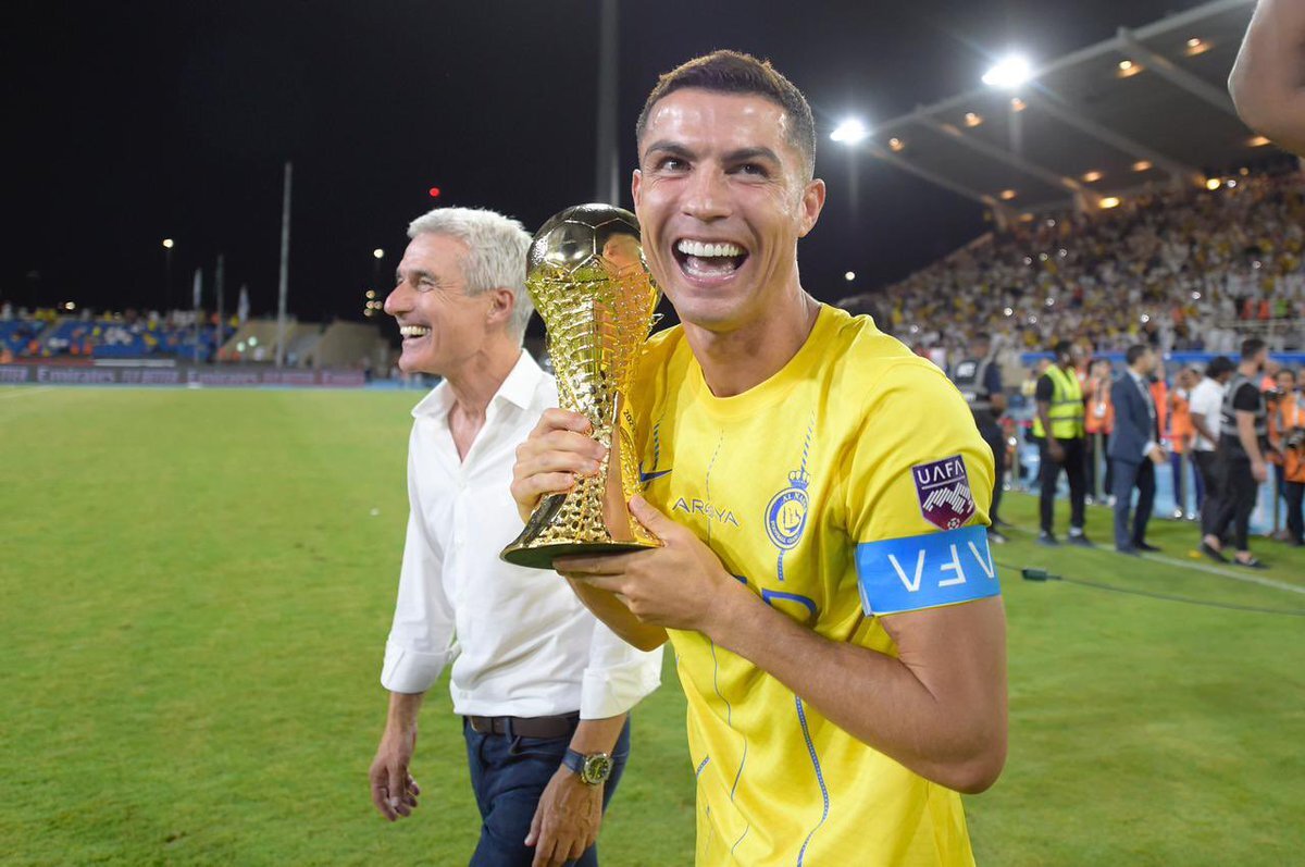 اولین قهرمانی رونالدو با النصر