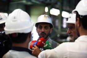 بازدید معاون وزیر صمت از فولاد مبارکه