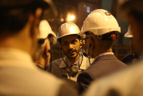 بازدید معاون وزیر صمت از فولاد مبارکه