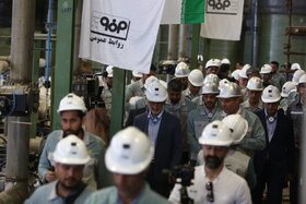 بازدید معاون وزیر صمت از فولاد مبارکه