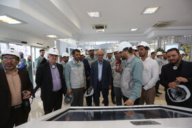 بازدید معاون وزیر صمت از فولاد مبارکه